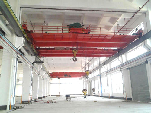 Electric double beam crane