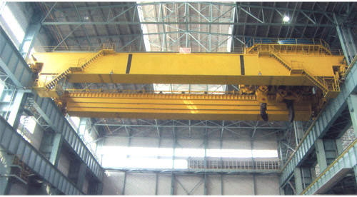 Electric double beam crane