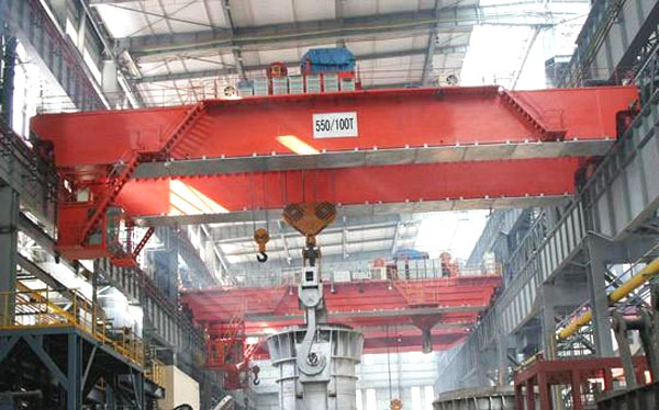 QA electromagnetic double beam bridge crane